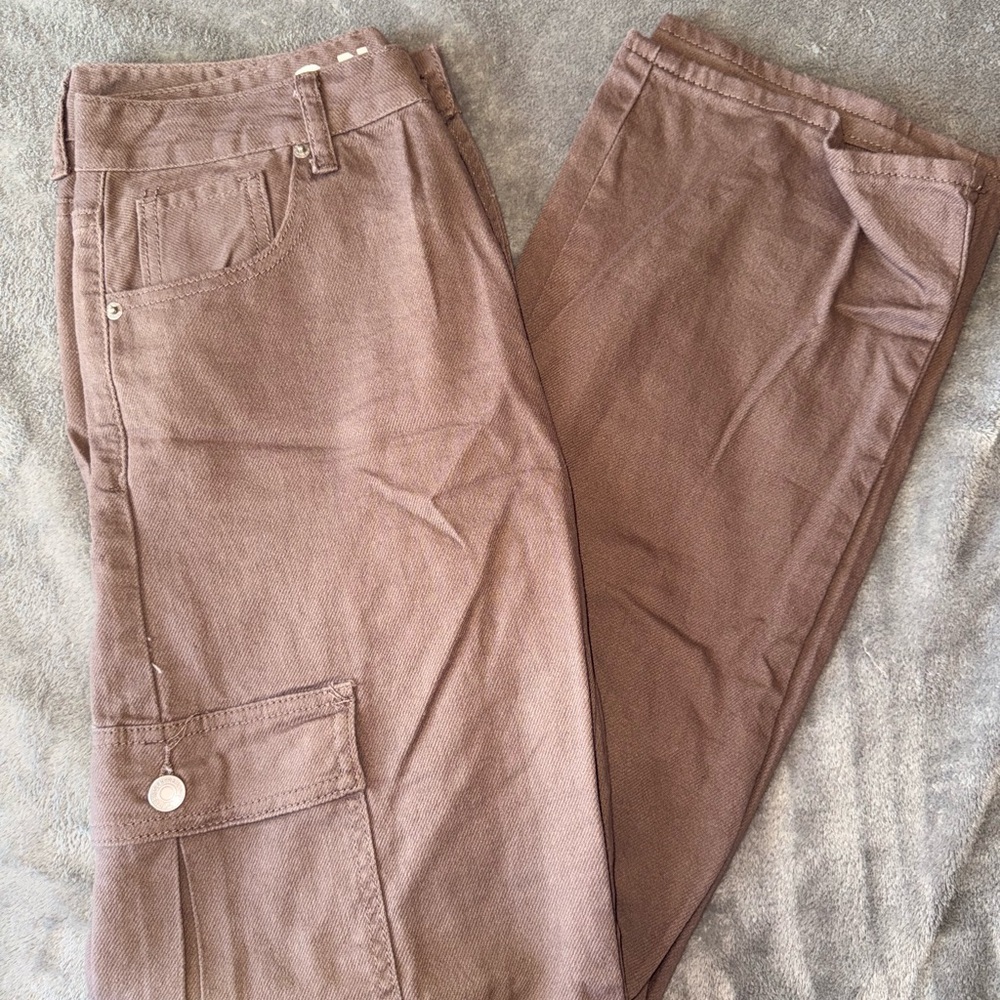 Women's Brown Track Pants